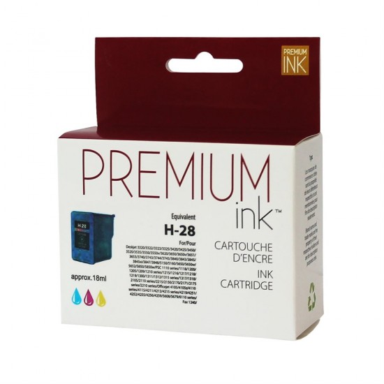 HP 28 color remanufactured